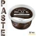 African Black Soap Paste 12 oz - 100% Natural Raw Soap for Acne Eczema Psoriasis Dry Skin & Scar Removal - Handcrafted & Imported from Ghana - Buy Online on GoSupps.com