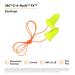 3M Ear Plugs 200/Box - E-A-Rsoft FX 312-1260 Corded Disposable Foam with NRR 33 for Drilling Grinding Machining & More - Buy Online on GoSupps.com
