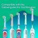Kids Replacement Toothbrush Heads for Braun Oral-B | Soft Bristles for Cavity Protection | Compatible with Electric Toothbrushes for Ages 3 - Buy Online on GoSupps.com