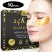 JGSKNE 24K Gold Eye Patches - 10 Pairs: Amino Acid & Collagen Eye Masks for Dark Circles, Puffiness, and Face Care - Buy Online on GoSupps.com