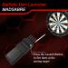 MADSABRE Ballistic Dart Launcher | Metal Darts for Hunting & Camping | Accurate Shooting | Black Color - Buy Online on GoSupps.com