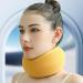 Fovolat Neck Brace - Neck Brace & Elastic Supports | Soft Foam Wraps Keep Vertebrae Stable Soft Neck Support Relieves Pressure in Spine Neck Support Brace for Travel Yellow - Buy Online on GoSupps.com