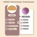 LMSMW Organic Konjac Cleansing Facial Sponges Gentle Exfoliating Konjac Sponge for Face Body Washing with Activated Charcoal Natural Skincare Tools Suitable for Oily Dry Combination Sensitive Skin - Buy Online on GoSupps.com