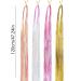 Fake Hair Pet Fiber Luxurious Hair Extensions - Hair Tinsel Glitter Hair Extension Hair Shimmer Strands Hair Dye Colored - Buy Online on GoSupps.com