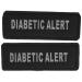 Dogline Diabetic Alert Removable Patches  X-Small
