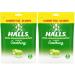 HALLS Throat Soothing Green Apple Cough Drops Economy Pack 80 Drops (Pack of 2)