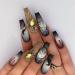 Wearable spider web dripping blood nail piece three-dimensional spider nail piece new fake nail patch 1 count (Pack of 1) - Buy Online on GoSupps.com
