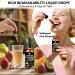 Multi Collagen Peptides Liquid Drops for Women & Men-Type I, II, III, V, X Hydrolyzed Collagen Peptides, Collagen Proteins W. Hyaluronic Acid, Biotin & Vitamin C for Hair Skin & Joint Gut Health - Buy Online on GoSupps.com