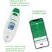 Medisana TM 750 Connect Digital 6-in-1 Thermometer - Bluetooth Forehead Fever Alarm for Baby Children & Adults - Buy Online on GoSupps.com