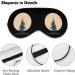 Shop Vintage Full Moon & Pine Tree Eye Mask - Adjustable Light Blocking Sleep Mask for Travel & Naps | Best for Men & Women - Buy Online on GoSupps.com