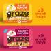 Graze - Healthy Snacks sweets oats flapjacks - Packaging may vary - (Lively Lemon & Cherry Bakewell Total 18 trays) Lively Lemon & Cherry Bakewell 18 pack - Buy Online on GoSupps.com