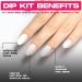 Nailboo Premium Dip Nails Starter Kit - DIY At Home Manicure | No UV Lamp Needed | Includes Dipping Powder and Essentials | For Beginners & Professionals - Buy Online on GoSupps.com