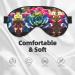 Colorful Succulent Sleep Mask | Adjustable Breathable & Fashionable Eye Mask for Ultimate Comfort International Shipping Available - Buy Online on GoSupps.com