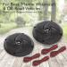 Pyle PLMRS43BL Marine Speakers - 4 Inch 2 Way Waterproof Outdoor Audio System with LED Lights, 100 Watt Power - 1 Pair, Black - Buy Online on GoSupps.com