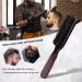 Vusddy Bartbrush - Premium Wild Boar Bristle Beard & Hair Brush for Men | Portable Wood Handle Comb for Beard Care & Styling - Buy Online on GoSupps.com