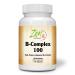 Advanced B Complex Vitamin Supplement - Full-Spectrum B Vitamin Supplement with Folic Acid Biotin Inositol - Support Immune and Cardio Health Energy Metabolism - 100 Tablets