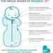 Love To Dream Swaddle UP Baby Sleeping Bag - Blue Medium (6-8.5kg) - Buy Online on GoSupps.com