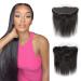 BERRYS FASHION 13x4 HD Lace Frontal Only Straight 100% Brazilian Virgin Human Hair for Black Women Ear to Ear Lace Frontal Closure Pre Plucked Hairline with Baby Hair Free Part 16 inch 13x4-hd-straight 16 inch
