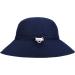 HSYZZY Baby Sun Hat UPF 50+ Smile Face Toddler Bucket Hat | Beach Cap for Boy Girl 0-6 Months, Navy - Buy Online on GoSupps.com