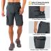 Wespornow Men's Hiking Shorts - Tactical & Lightweight for Outdoor Activities - Dark Grey Large - Buy Online on GoSupps.com