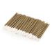 100 Unicorn Lashes - Cleaning sticks for eyelash extensions - Disposable lip brush color: gold