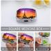 Valentine Paris Eiffel Tower Pill Box - Romantic 2 Compartment Medicine Organizer | Decorative Metal Portable Case for Pocket & Purse - Buy Online on GoSupps.com