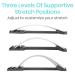 Vive Back Stretcher & Cracker Device - Posture Corrector for Neck & Lumbar Pain Relief Herniated Disc & Spinal Stenosis - Orthopedic Spine Extension Tool - Buy Online on GoSupps.com