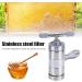Mini Portable Honey Extractor - Stainless Steel Manual Honey Squeezer & Beekeeping Tool for Easy Honey Extraction - Buy Online on GoSupps.com