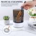 Brushly Pro Electric Makeup Brush Cleaner - Automatic Spinning Cleaner for All Sizes | USB Powered Cosmetic Brush Cleaner Set - Buy Online on GoSupps.com