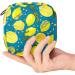 Menstrual Bag with Zipper for Women & Girls - Lemon Fruits & Leaves Design | International Shipping - Buy Online on GoSupps.com