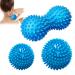 3-part hedgehog ball set consisting of different shapes and sizes Log ball small are ideal for baroreflex and trigger point massage massage balls for hand foot