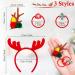 7-Piece Christmas Hair Jewelry Set | Reindeer Anti-Hair Clip & Hair Ties for Kids & Baby | Festive Holiday Accessories - Buy Online on GoSupps.com