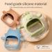 3-Pack Silicone Baby Teething Toys - Rattling & Chewable Pacifiers for Babies 0-6 Months (Blue) - Buy Online on GoSupps.com
