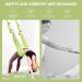 Green Yoga Hammock & Stretching Band - Enhance Flexibility for Yoga Ballet Pilates & Gymnastics | International Shipping Available - Buy Online on GoSupps.com