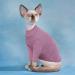 Buy Cute XXL Red Pumyporeity Sphynx Hairless Cat Turtleneck Sweater - Soft Breathable Cotton Clothing for Kittens - Buy Online on GoSupps.com