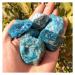 Natural Crystal Rough 200g Natural Beautiful Blue Apatite Crystal Natural Rough Mineral Specimen as Home Decoration! Wedding Decoration Aquarium