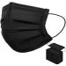 50 Pcs Black Face Masks with Elastic Ear Loops - Breathable and Dustproof - Pack of 1 - Buy Online on GoSupps.com