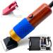 Carpet Trimmer with Shearing Guide  Adjustable Rug Tufting Carver Clippers Electric Shears  Low Noise Vibration Trimmer  Carpet Carving Clippers Making Tool for Tufting Carpet Rug Clean (200W)