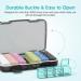 Restree Weekly Pill Organizer - 4 Times a Day Large 28 Compartment Moisture-Proof & Waterproof Medicine Box for Vitamins Fish Oil & Supplements - Black - Buy Online on GoSupps.com