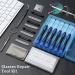 Precision Eyeglass Repair Kit with Screwdriver Set, Nose Pads, Retainer Strap, and Tweezer - Ideal for Glasses, Sunglasses, Spectacles, and Electronics - Buy Online on GoSupps.com