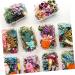 Zerodeko 9 Boxes Handmade Diy Dried Flowers Real Daisy Dried Flower Leaves Dried Flowers Nail Art Dried Flower Decor Maternity Clothes Dried Flowers for Soap Making Bjd Doll Manual Bouquet - Buy Online on GoSupps.com