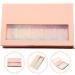 Buy Minkissy 3pcs Eyelash Storage Box - Empty Rose Gold Portable Organizer for False Lashes - Stylish & Functional Case for Women & Girls - Buy Online on GoSupps.com