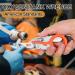 Buy Trauma Scissors - 6 in 1 Foldable Emergency Scissors | Stainless Steel Compact & Durable | Orange/Black - Fast International Shipping! - Buy Online on GoSupps.com