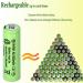 16 Packs 1.2V Ni-MH Rechargeable AA Batteries - 800mAh Pre-Charged for Solar Lights Lawn Lamps & String Lights - Eco-Friendly & Long-lasting - Buy Online on GoSupps.com