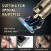 Professional T-Blade Cordless Hair Trimmer for Men - Zero Gap Electric Beard & Hair Clippers Kit with LCD Display - Rechargeable & Gold - Perfect Gifts for Men - Buy Online on GoSupps.com
