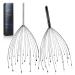 Nicemovic head massager 2 Set head crawler with 20 fingers head massage spider |Head spider for relaxation relax wellness metal head crawl head massage stick head scratch |Random color