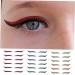 POPETPOP 36 Pairs Anti Sweat Eyeliner Stickers Eyeshadow Green Tape Makeup Tape Eyeliner Tape Tool Prom Man - Buy Online on GoSupps.com