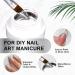 Metallic Painting Gel - Mirror Silver UV Painting Gel - 3D Metal Painting Gel Drawing Mirror Gel Nail Polish Glossy DIY Nail Art for Women Girls - Buy Online on GoSupps.com