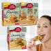 AETN Creations Irresistible Homemade Cookies with Betty Crocker Cookie Mix Pack - Easy Baking Delights in Chocolate Chip Rainbow and Peanut Butter Flavours with AETN Fridge Magnet - Buy Online on GoSupps.com