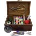 Flytreal Retro Dandelion Sewing Kit Basket - Hand Sewing Repair Tool Kit for Beginners - Universal Accessories for Women, Men, Adults, Girls, Kids - Buy Online on GoSupps.com
